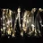 Mojawo Lichtervorhang LED 2 m Silber