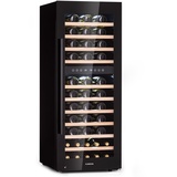 Klarstein Barossa 73 Duo Weinkühlschrank 2 Zonen 192 Ltr 73 Fl Touch-Display 73 Liter