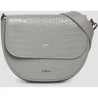 s.Oliver City Bag Umhängetasche Leder Grey