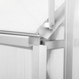 Zelsius Gewächshaus Aluminium Silber HKP 6 mm 5,90 m2