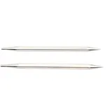 KnitPro Nova Cubics: Knitting Pins: Circular: Interchangeable: Special: 7.00mm, Messing, Silver, 7mm