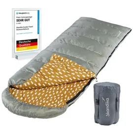 Skandika Deckenschlafsack Dundee | 3 Jahreszeiten, | 220x80 cm/ - RV rechts)