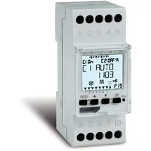 Perry Wallair 1IO3091 Zeitschaltuhr digital Wochenprogramm, Jahresprogramm 3500 W IP20 Zufallsfunktion, Urlaubsprogramm, Zyklusprogramm