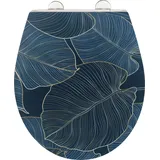 Wenko WC-Sitz Big Leaves Mehrfarbig