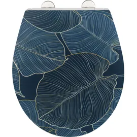 Wenko WC-Sitz Big Leaves Mehrfarbig