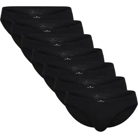 Tom Tailor Slip 7er Pack in schwarz M