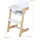 roba Hochstuhl, weiß Holz / Holz