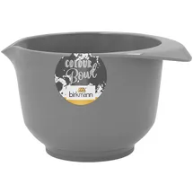 RBV Birkmann Birkmann, Rühr- und Servierschüssel, 0,75 Liter, kratzfest, standfest, nachhaltig, grau,