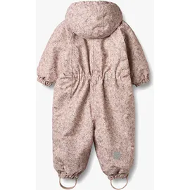 Wheat Adi Babyoverall, Rose Dust Flowers, 80