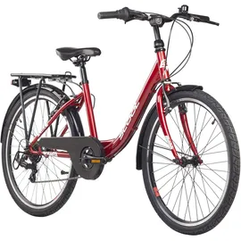 S'cool chiX 24 Zoll rot/weiß