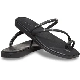 Crocs Miami Studded Toe Loop Sandalen Schwarz | 38