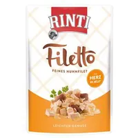 Rinti Filetto Huhn & Hühnerherz in Jelly 24 x 100 g