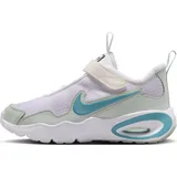 Nike Air Max Nova (Ps) Sneaker, White/Denim Turq/Light Silver, 33 EU - 33 EU