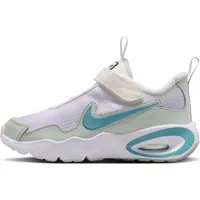 Nike Air Max Nova (Ps) Sneaker, White/Denim Turq/Light Silver, 33 EU - 33 EU