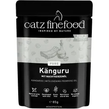 Catz Finefood Känguru Monoprotein Katzenfutter nass 16 x 85 g