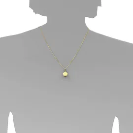 Ostsee-Schmuck Muschel Gelbgold 333