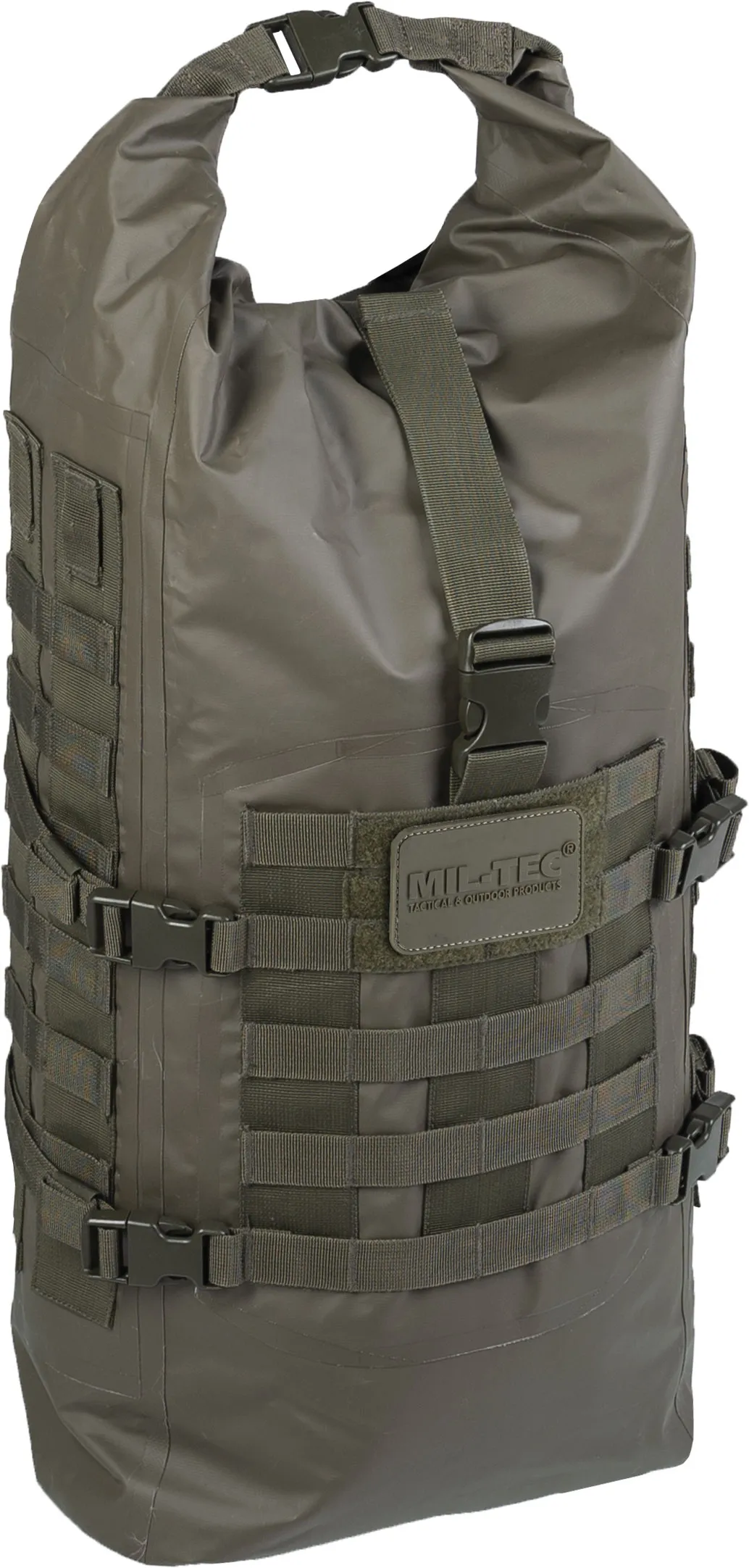 Mil-Tec Tactical Seals Dry-Bag, Rucksack wasserdicht - Oliv