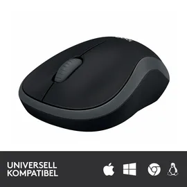 Logitech M185 Wireless Mouse schwarz/grau