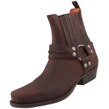 Dockers by Gerli Herren Ankle Boots, Männer Boots,Stiefel,Kurzstiefel,Booties,Nieten,schwarz,43 EU - 43