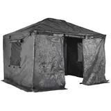 Sojag Winterabdeckung für Pavillon 10x14 grau 3,05 x 4,27 m