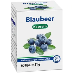 Blaubeer Kapseln 60 St