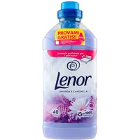 Lenor Lavendel und Kamille Weichspüler 40 Waschgänge, für Frische und langanhaltende Weichheit, 8x1l