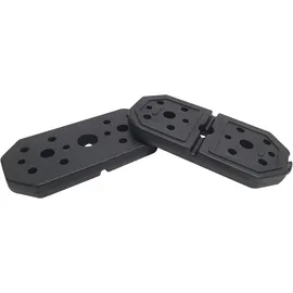 Christopeit SPORT, schwarz, Hantelscheiben, 11,2 kg