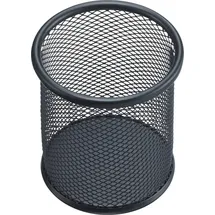 Helit Stifteköcher Metall 9x10 cm Schwarz 1 St.