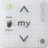 SOMFY Smoove A/M IN io Funkwandsender 1-Kanal transparent/weiß