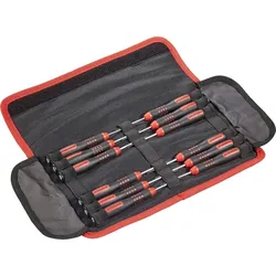 TOOLCRAFT Elektronik- u. Feinmechanik Schraubendreher-Set 12teilig Schlitz, Kreuzschlitz Phi 1312678