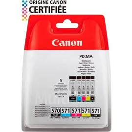 Canon PGI-570 pigmentschwarz + CLI-571 CMYK