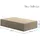 home collective Boxspringbett 100 x 200 cm H2 Beige