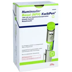 HUMINSULIN Basal NPH KwikPen Injektionssuspension 10 St