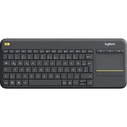 Tastatur K400 Plus, schwarz, 920-007127, Kabellose Reichweite: 10m