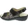 Belvida Sandale Damen Schwarz 39