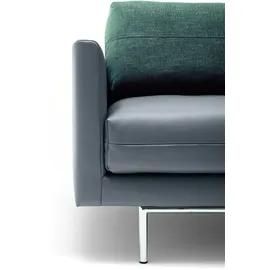 creation by rolf benz 4-Sitzer "CR.414, Designsofa, Loungesofa", blau (blaugrau), B:240cm H:91cm T:106cm, CREATION BY ROLF BENZ, Sofas, Wahlweise aus Leder oder Chenille