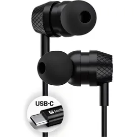 Sandberg In-Earset Schwarz