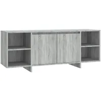 VidaXL TV-Schrank Grau Sonoma 130x35x50 cm Holzwerkstoff