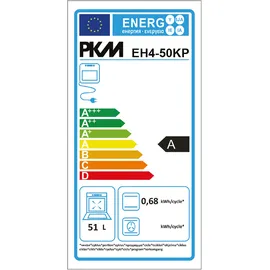 PKM Standelektroherd EH4-50KP,