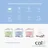 Catit Pixi Trinkbrunnen blau