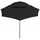 furnicato Ø 270 cm Schwarz