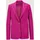 Madeleine Langer Jersyblazer mit Revers in magenta | Gr.: 40