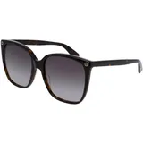 GUCCI GG0022S-003 dark havanna / brown gradient