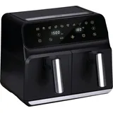 Alpina Doppel-Heißluftfritteuse 8L 1700W Schwarz
