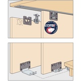 HAWA Clipo 26 H MS - 3 Schiebetüren (Kombifront) bis 26kg