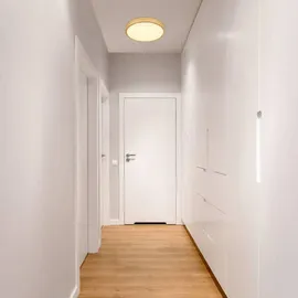 GLOBO Deckenleuchte 1x LED 15W rund messingfarben