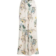 Vera Mont Marlene-Hose mit Blumenprint Cream/Mint 36