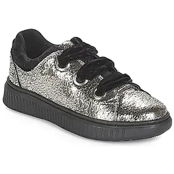 Geox  kinderschuhe J DISCOMIX GIRL  in Silbern, 35