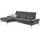 Hukla Eckcouch Polyester L-Form schwarz