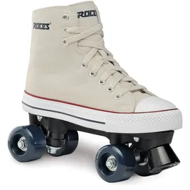 ROCES Kinder Rollerskates/Rollschuhe Street Chuck Classic Roller, Cream, 37, 550030-007